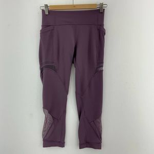 LULULEMON Purple Crop Leggings